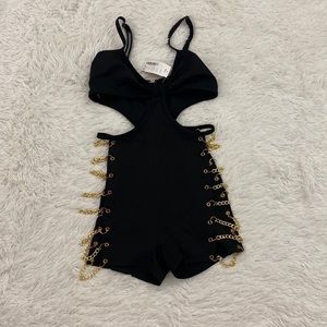 Black romper - Great club or nights out!